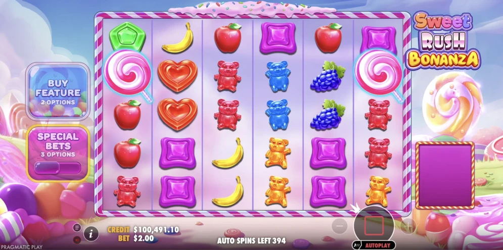 Sweet Rush Bonanza Slot