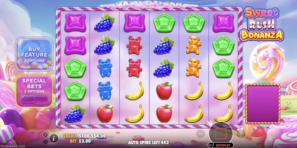 Sweet Rush Bonanza demo